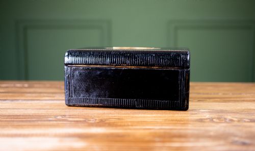 HIGH QUALITY LEATHER JEWELLERY BOX 1880 - ADDITIONAL PHOTO 8