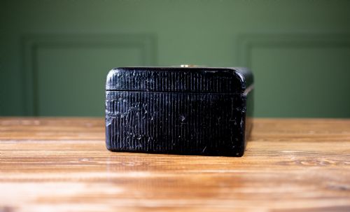 HIGH QUALITY LEATHER JEWELLERY BOX 1880 - ADDITIONAL PHOTO 9