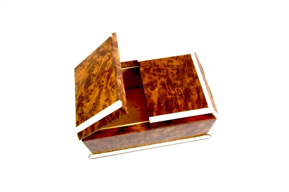 Art Deco Amboyna Box c.1930