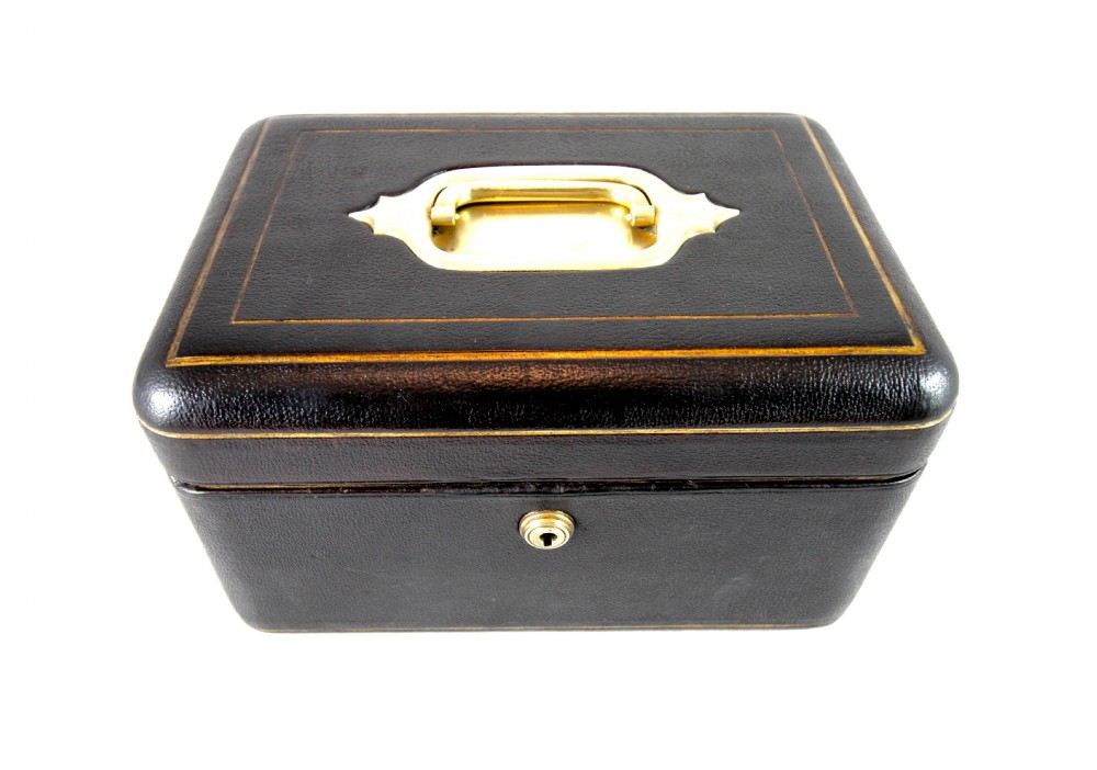 Leather JewelleryBox c.1900