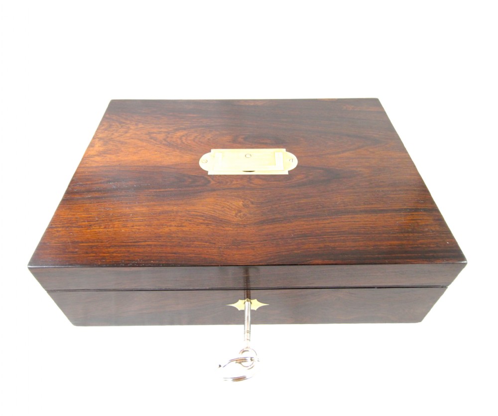 Gentlemen's Rosewood Box c.1830