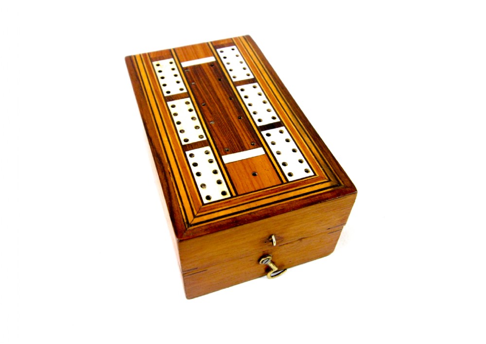 Victorian Cribbage Box c.1890