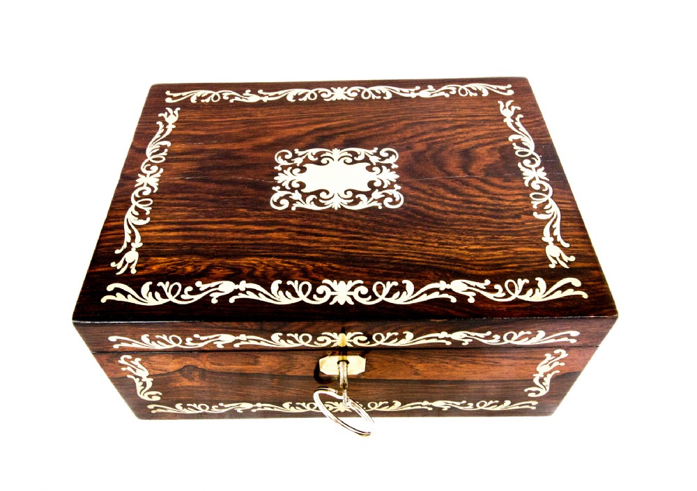 Rosewood Table Box c.1820