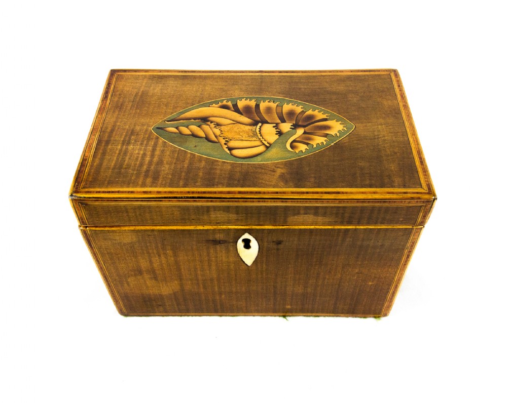 Mahogany Tea Caddy c.1790