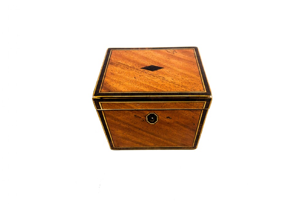Mahogany Tea Caddy c.1790