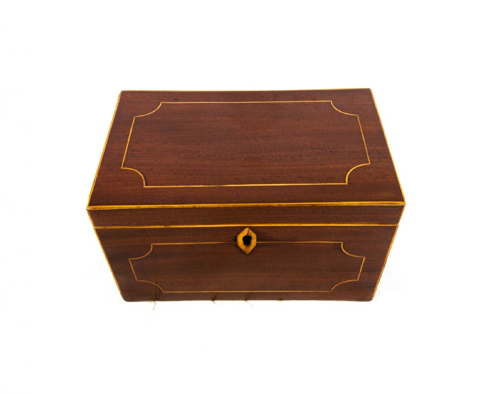 Mahogany Tea caddy c.1800