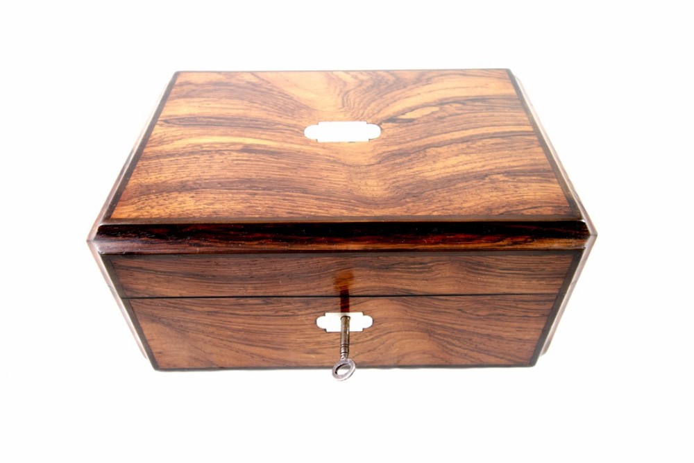 Rosewood Table Box c.1840