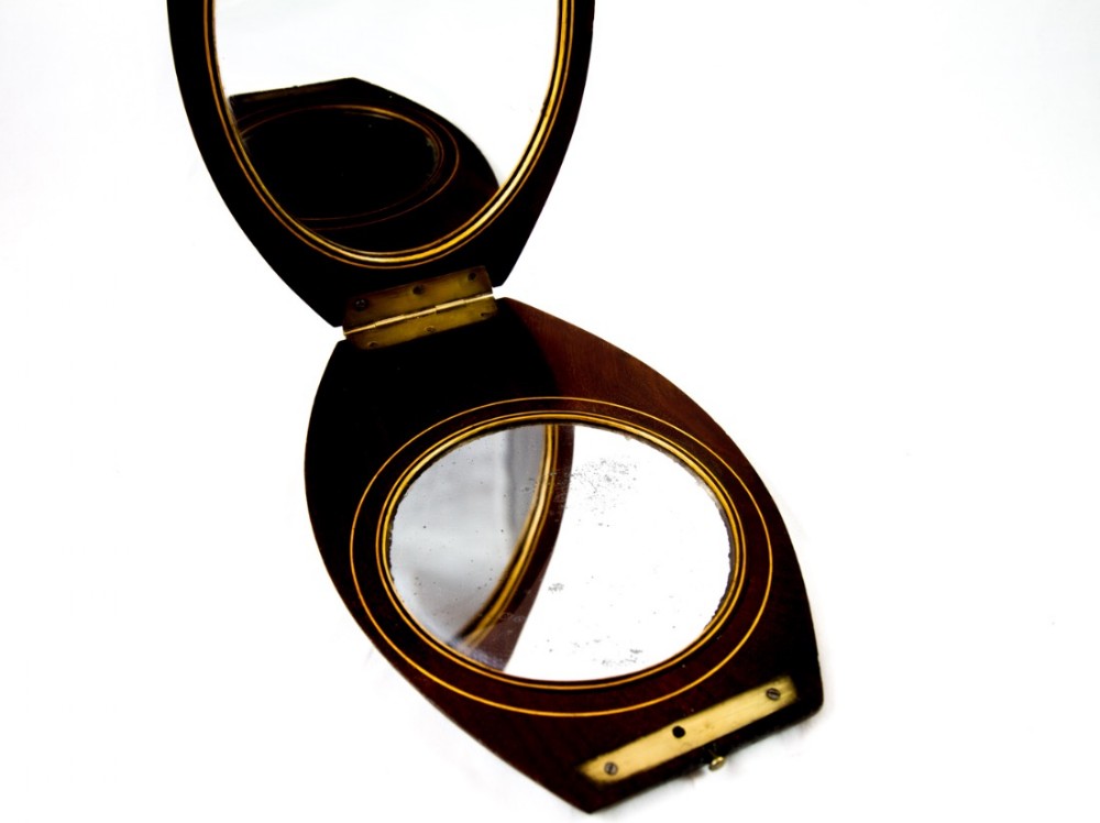 Campaign Folding Mirror c.1820