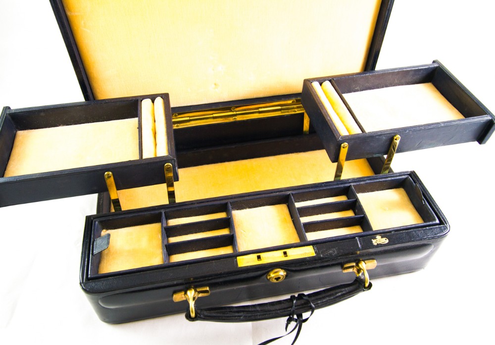 Leather Jewellery Case c.1920