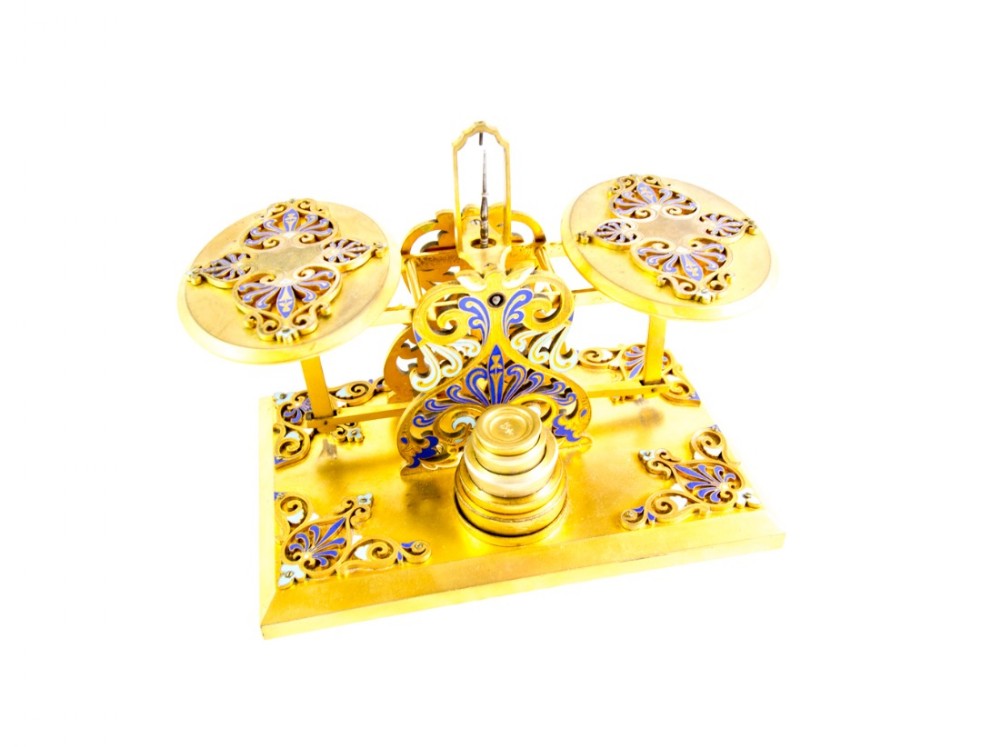 Gold Gilt Scales c.1900
