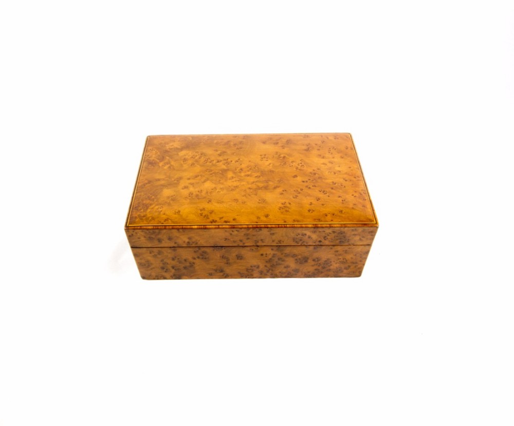 Amboyna Table Box c.1920