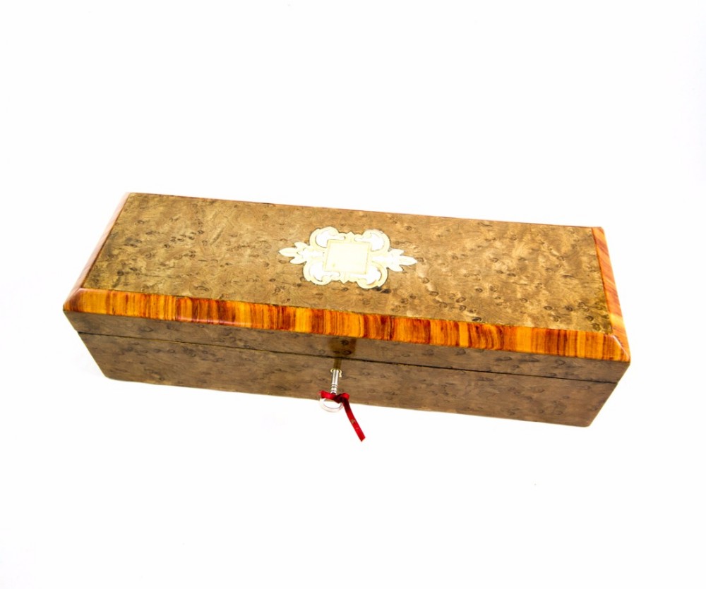 Amboyna Ladies Box c.1880