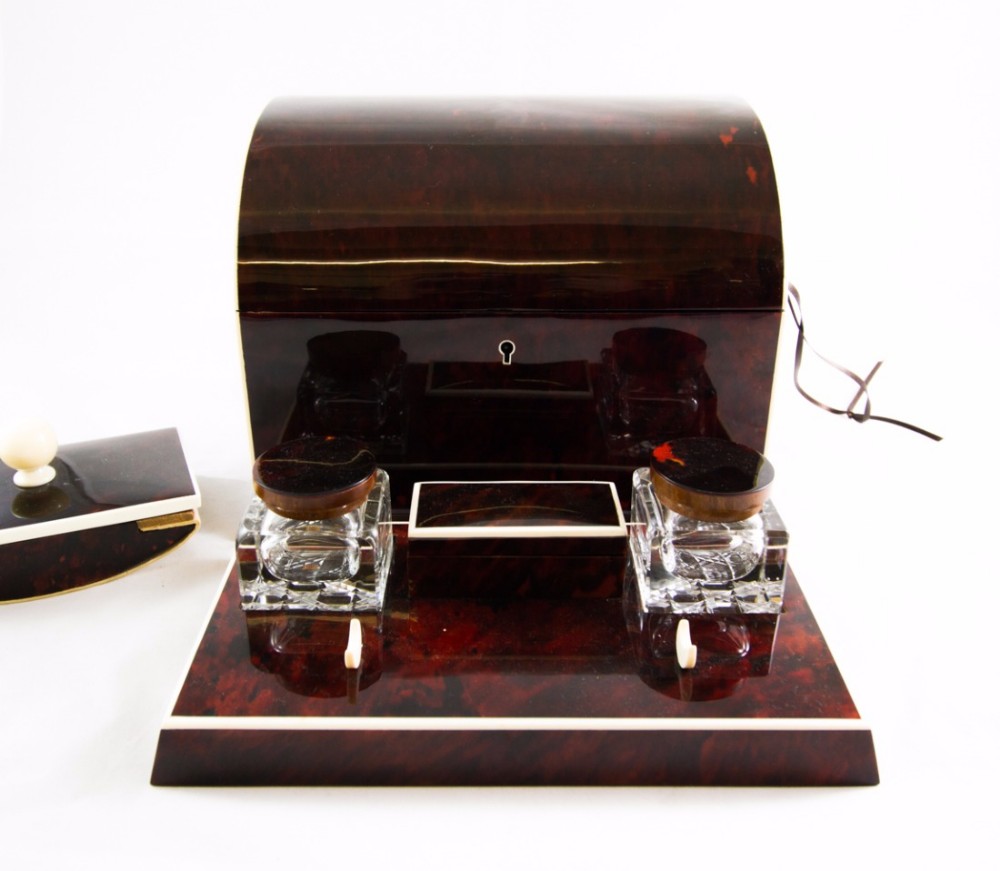 Tortoiseshell Desk Set c.1880
