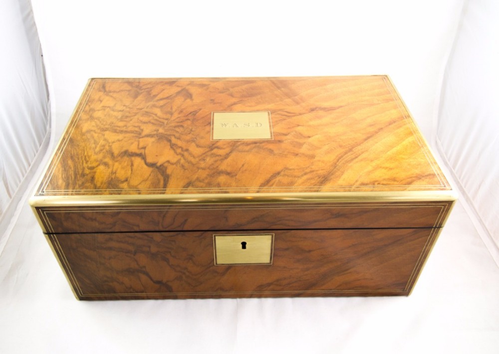 Walnut Writing Slope c.1870
