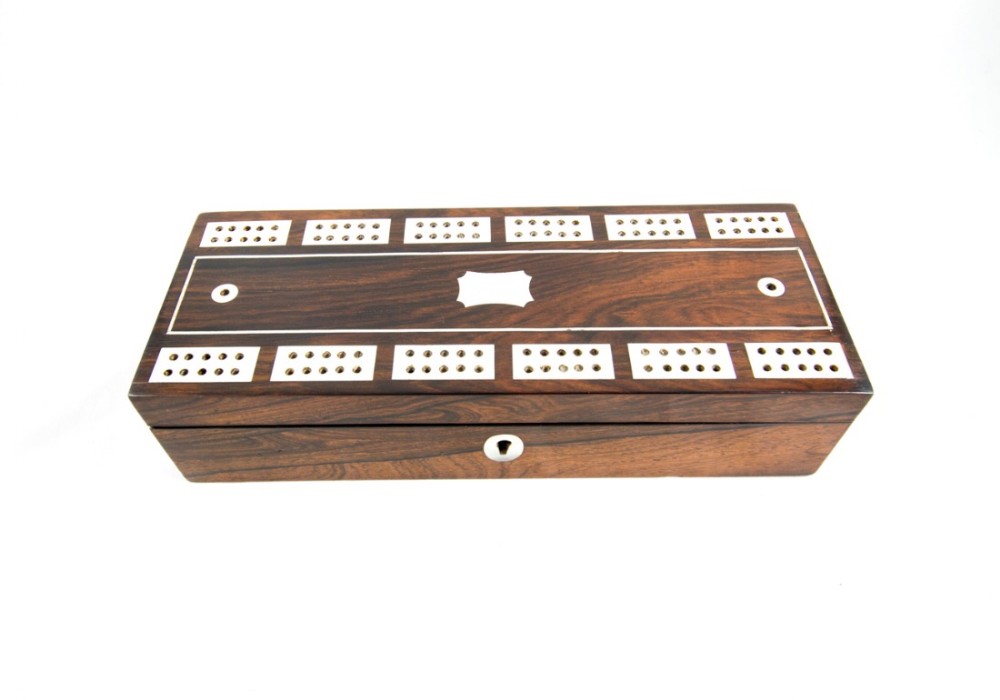 Rosewood Cribb Box c.1840