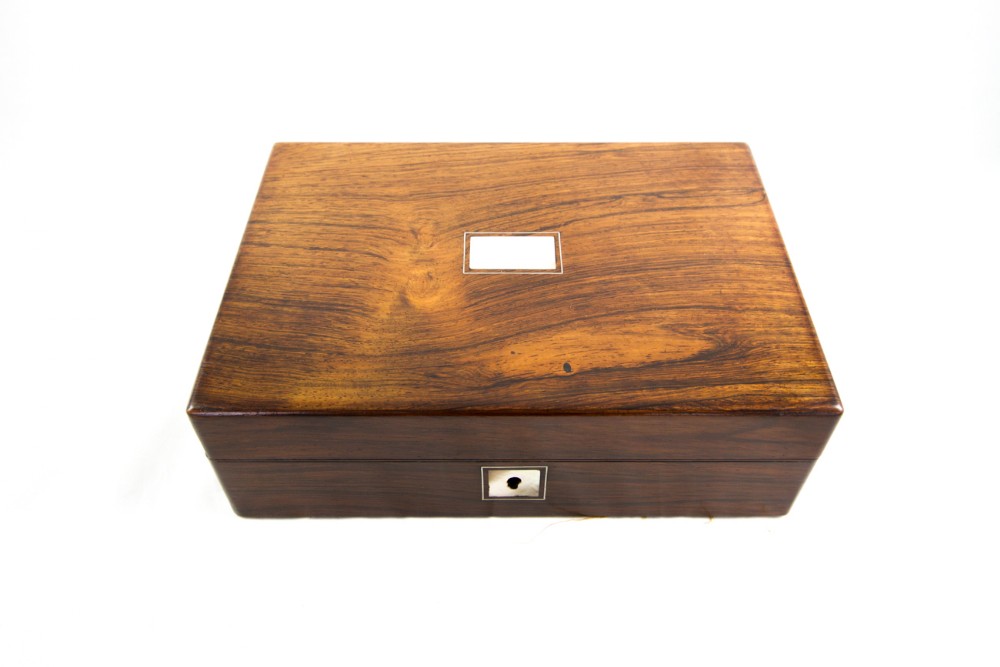 Rosewood Jewellery Box c.1840