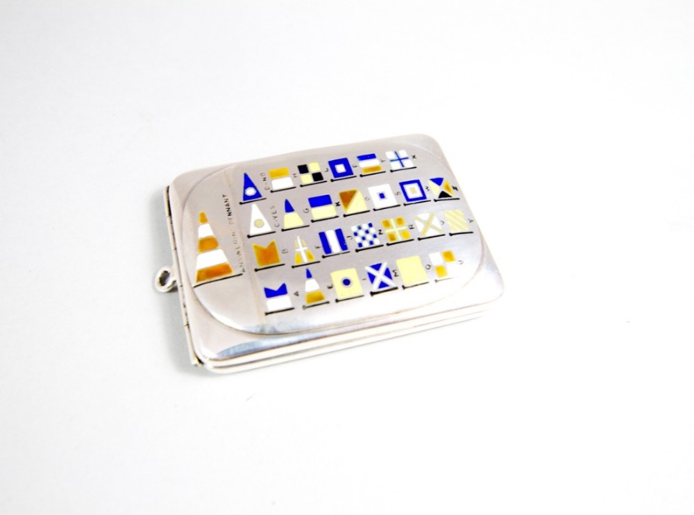 Coded Pocket Case Sterling Silver