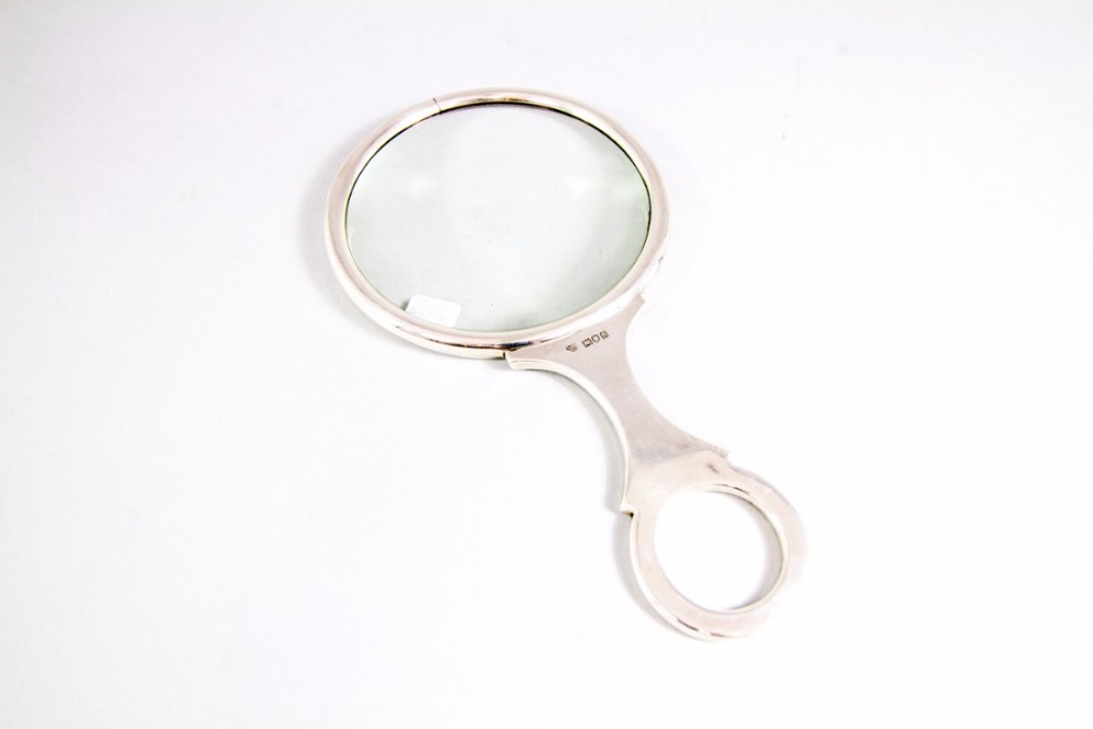 Silver Magnify Glass c.1900