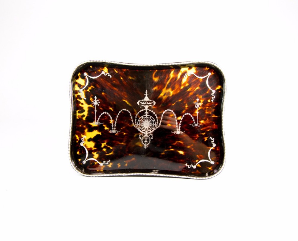 Tortoise shell Tray c.1900