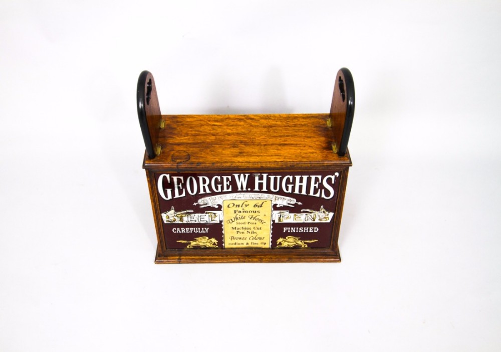 George W. Hughes Book Shelf drawers