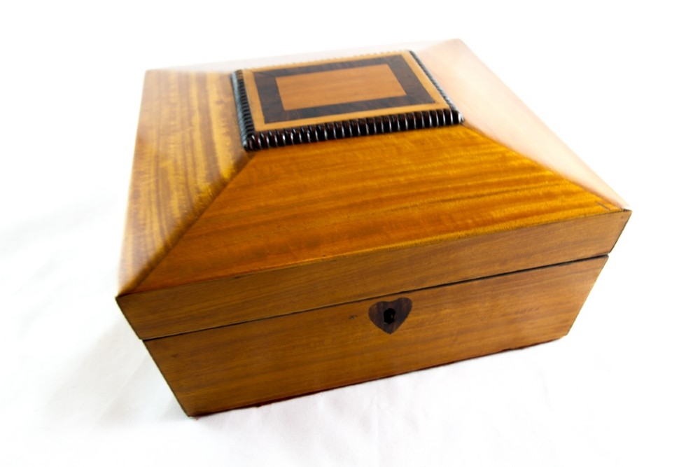 Satinwood Table Box c.1830