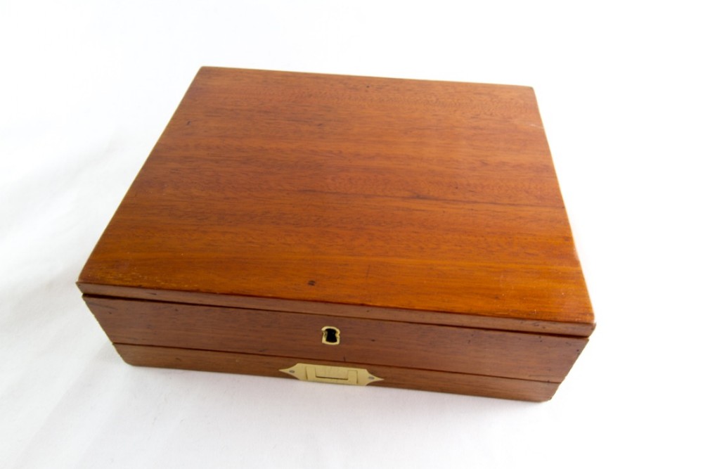 Mahogany Artist box c.1890