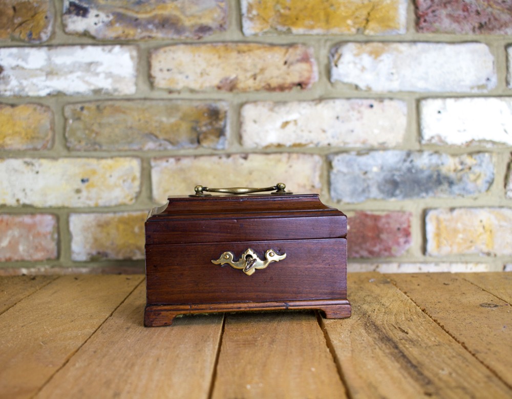 3x Compartment Tea caddy c.1760