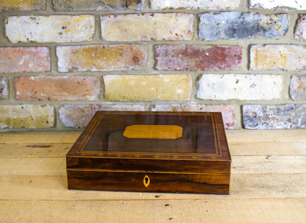 Rosewood Lap desk c.1800