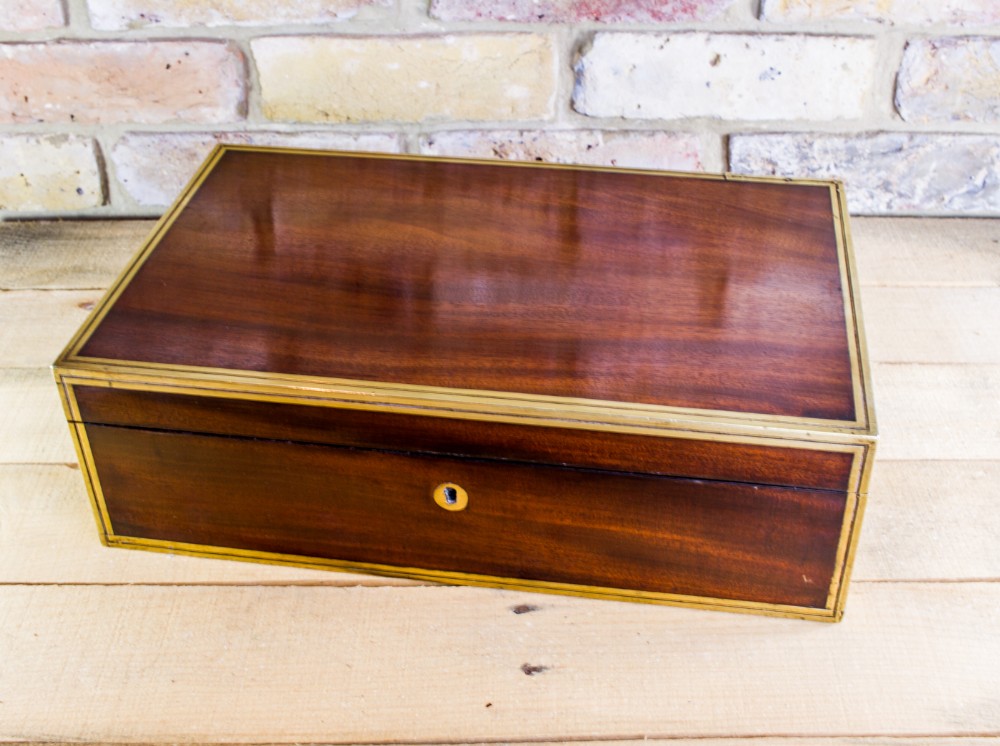 Georgian Mahogany Writingslope c.1800