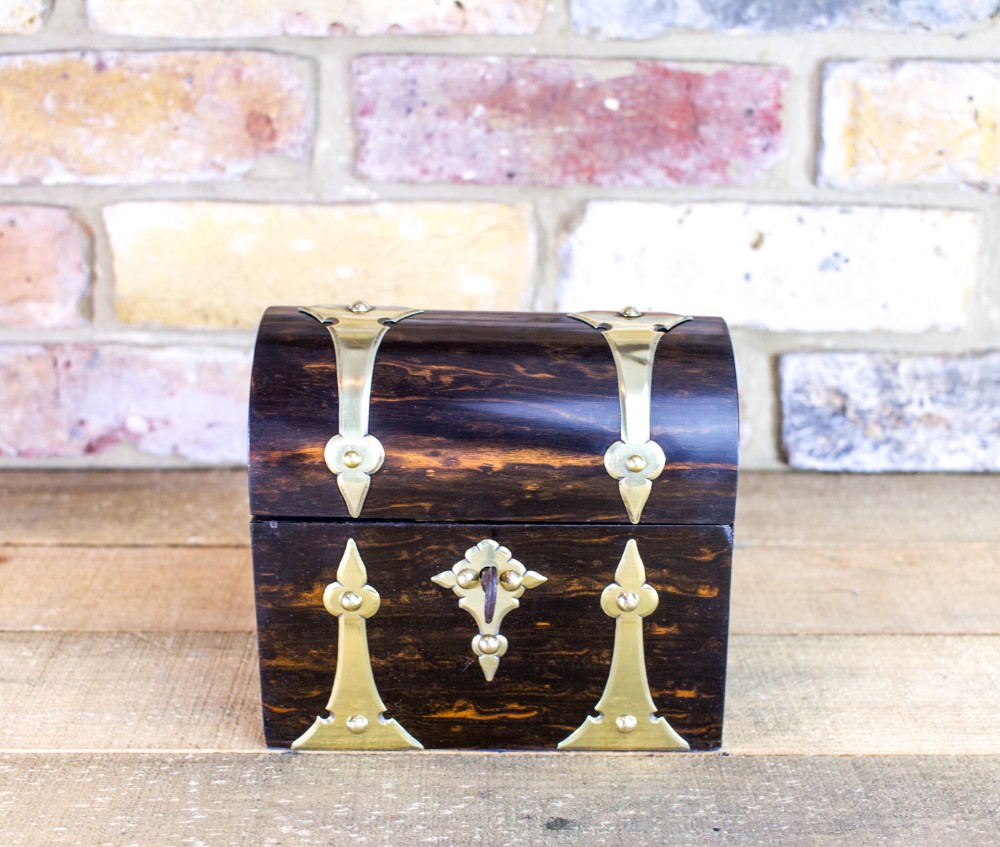 Coromandel Jewellery Music Box c.1850