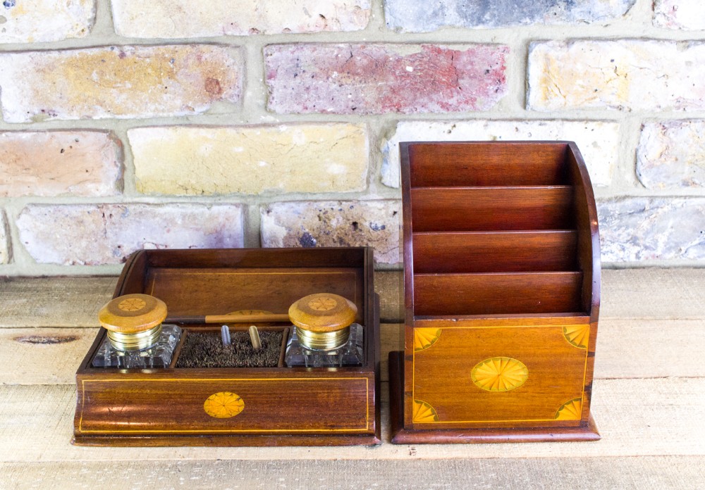 Edwardian Stationery Desk set c.1910