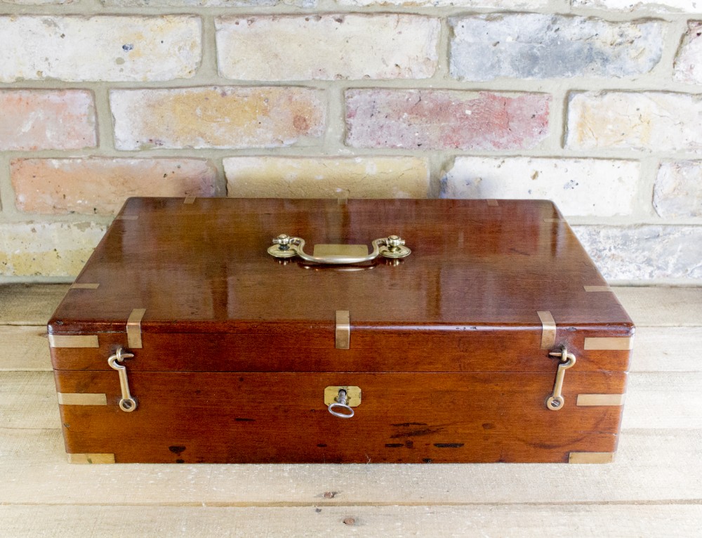 Large Mahogany Document Box c.1800