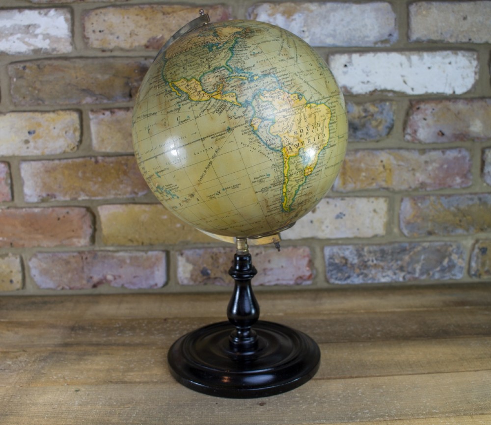 20TH Century Geographia Fleet Street London globe 