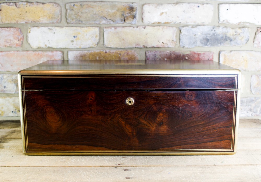 Stunning Campaign Writing slope c.1830