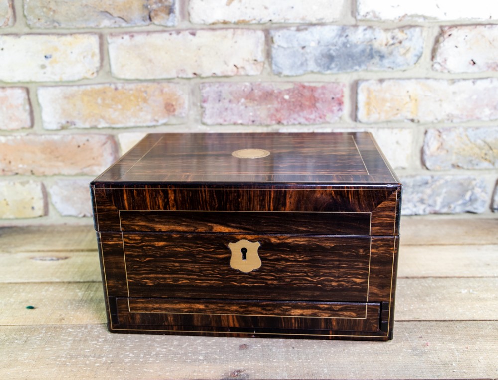 Coromandel Victorian Vanity Box c.1840