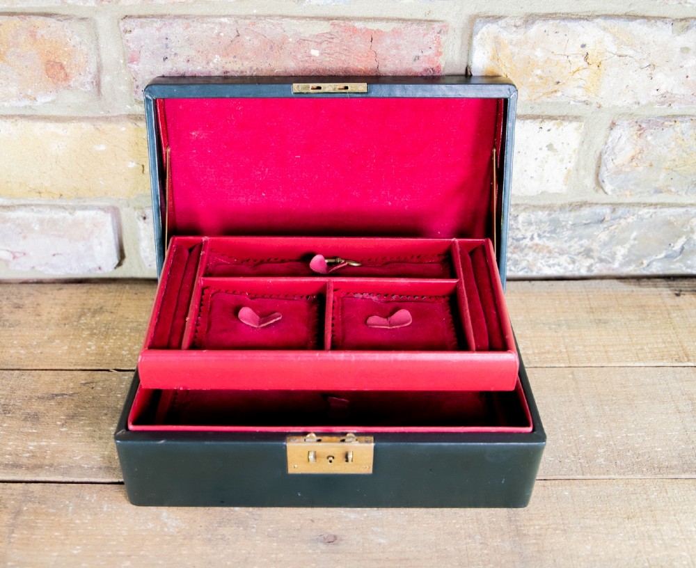 Asprey London Leather Jewellery Box