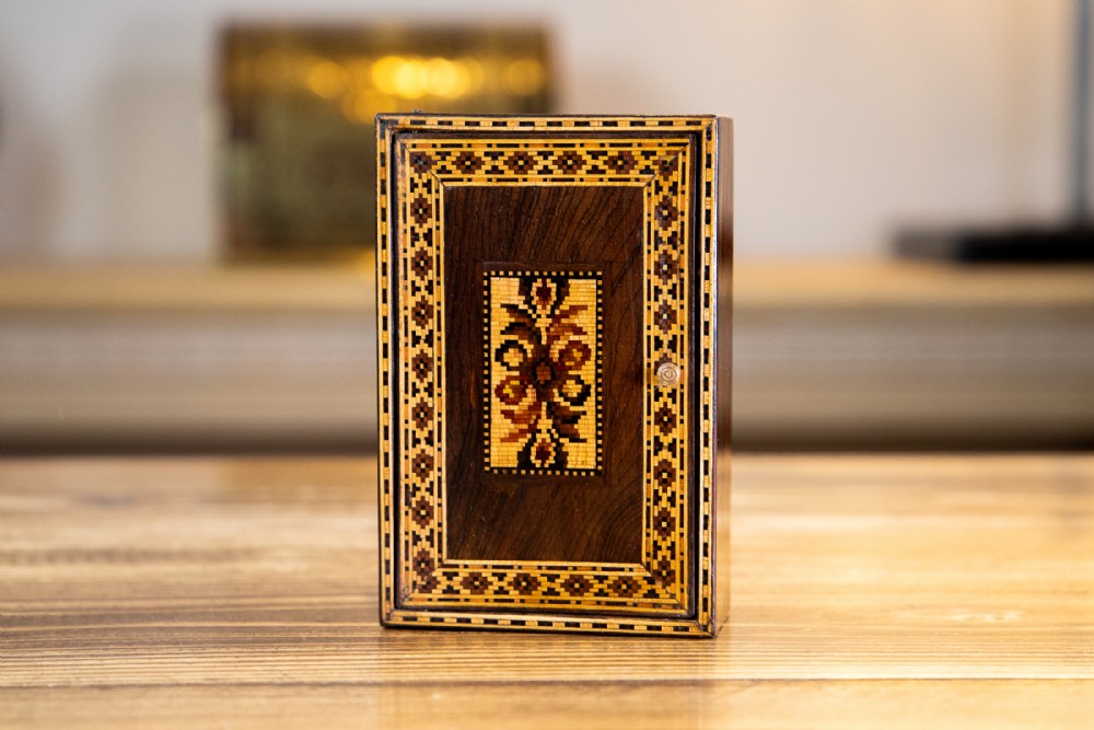 Collectors Tunbridge Ware box 1890