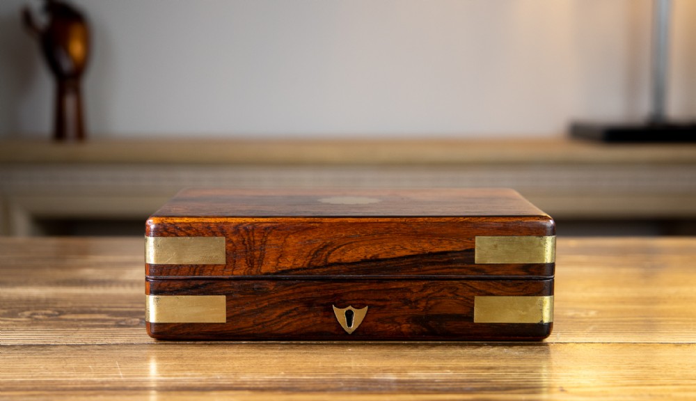 William IV Rosewood Table Box 1830