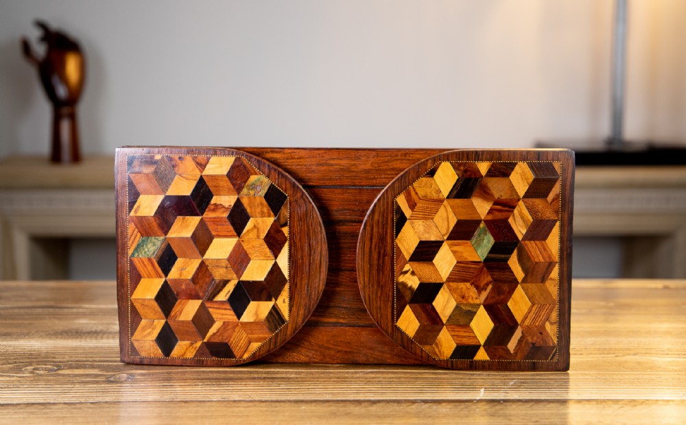 Tunbridge Ware Bookends 1880