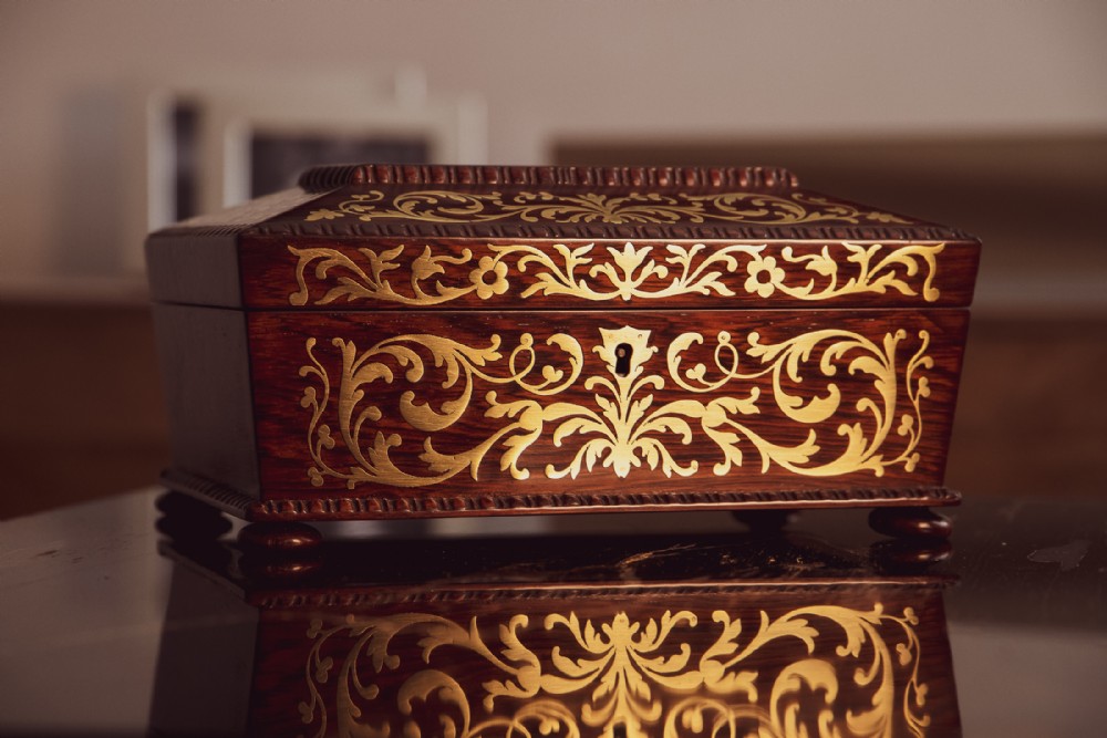 Stunning Regency William IV Jewellery box 1820-30