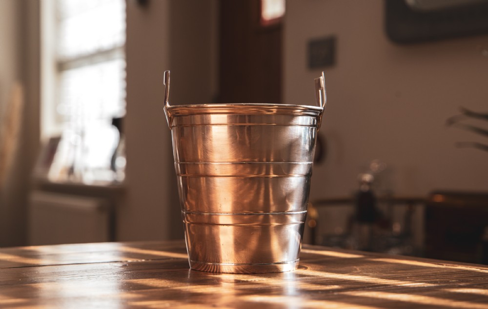 Art Deco Silver Plate Ice Bucket