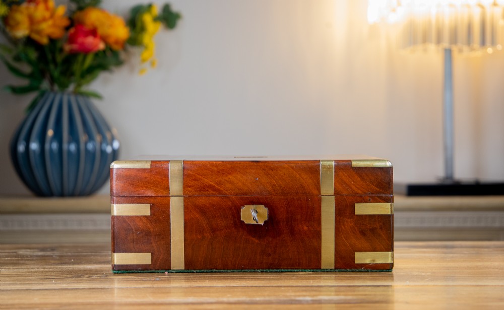 Mahogany Campaign Box 1820