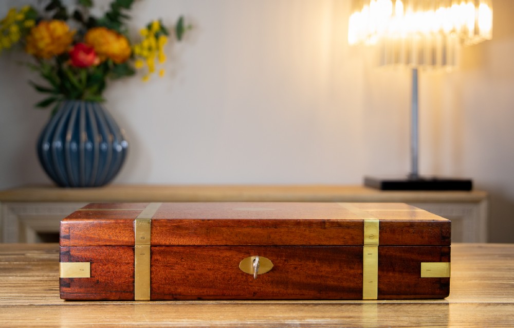 Georgian Mahogany Ex Pistol Box