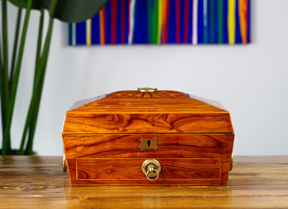 Regency Kingwood Jewellery Box 1820