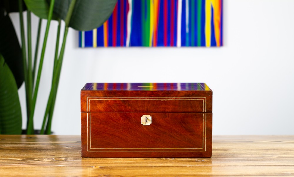 Georgian Mahogany Table Box