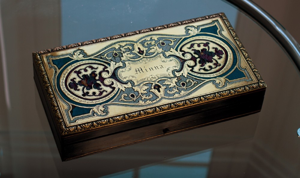 French Napoleon III Sewing Box 1850