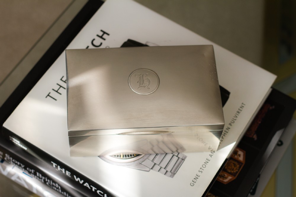George V silver Cigarette Box