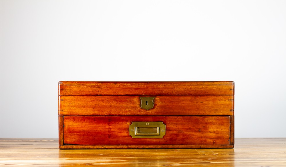 Large Mahogany Collectors Cabinet