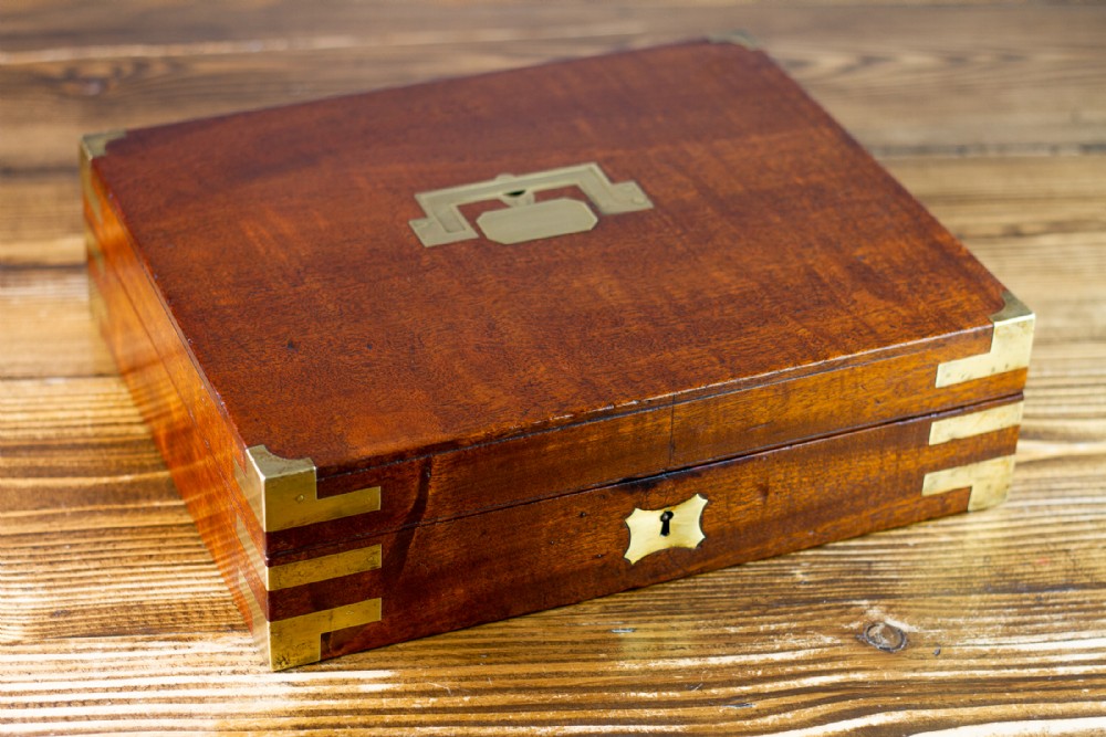 Campaign Mahogany Box 1820