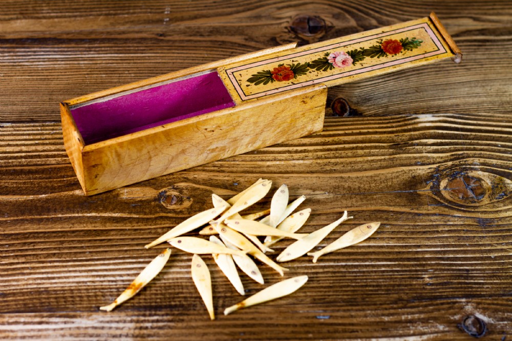 Fish Bone Counter Box 1810